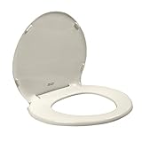 American Standard 5330.010.222 Champion Slow Close Round Front Toilet Seat with Cover, Linen [並行輸入品]