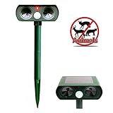 TAKIの部屋 ソーラー充電式 動物撃退器 無害 猫よけ 鳥 ネズミ 野良猫 対策器 簡単設置