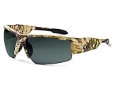 Ergodyne Skullerz Dagr Safety Sunglasses- Kryptek Highlander Frame, Smoke Lens by Skullerz