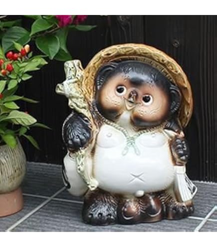 狸　剥製　縁起物　置き物　インテリア Amazon.co.jp: 狸 剥製 縁起物 置き物 インテリア : ホーム＆キッチン