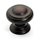 Dynasty Hardware K-88632-10B-25PK Classic Cabinet Hardware Knob, Oil Rubbed Bronze, 25-Pack by Dynas