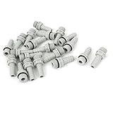 uxcell ホースバーブカプラ　オスねじーホース??バーブ　　37 x 16mmグレー　20個入り