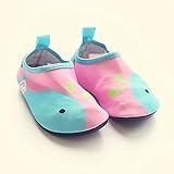 Spinas（スピナス） ベビー　キッズ アクアシューズ 足にフィット！砂が入るの嫌い？大丈夫海で川で大活躍なマリンシューズ！　全４色ウォーターシューズ （グリーンブルー系　ブルーピンク系　ピンクレッ