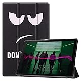 Lenovo Tab B10 HD 2nd Gen ケース Lenovo Tab B10 HD 2nd Gen ZA6W0204JP ケース Lenovo Tab B10 HD 2nd Gen ZA6W0205JP ケース Lenovo Tab B10 HD 2nd Gen 2022 ケース 専用ケース Pokaas Lenovo Tab B10 HD 第2世代 ケース Newモデル タブレットケース オートスリープ機能付き 三つ折り スタンド機能 全面保護型 保護ケース マグレット開閉式 傷つけ防止 薄型 軽量 おしゃれ 綺麗 衝撃吸収 (Lenovo Tab B10 HD (2nd Gen), Don't Touch me)