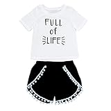 Cutelove 子供服 Tシャツ Tシャツ＆パンツ 上下セット 可愛い柄 ショートパンツ 半袖 ベビー 女の子 夏