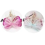 ベビー 子供用 前髪クリップ シンプルリボン ヘアピン 1枚 色もランダム 人気な髪飾り