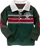 GAP(ギャップ)baby GAP ラガー ポロシャツ 長袖(深緑色)【月齢:6ケ月-1歳】(並行輸入品) (6-12M(6ケ月-1歳))