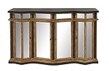 Uma Enterprises 52で。ミラーコンソールキャビネット 52" by 32" ベージュ 48610