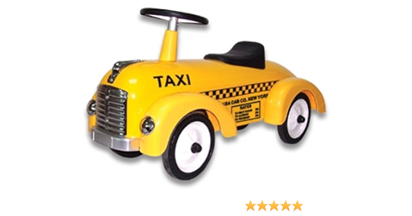 Artaburg 乗用玩具 タクシー スピードスター Wlab102 乗用玩具 三輪車 おもちゃ Amazon