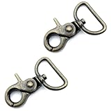 クラフトパーツ屋 ナスカン レバーナスカン 25mm 丸 アンティーク 2個