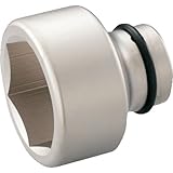 トネ(TONE) インパクト用ソケット 8NV-85 差込角25.4mm(1") 二面幅85mm