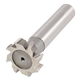 uxcell　Tスロットカッター　シャンク工具　32mm　16mm　8フルート