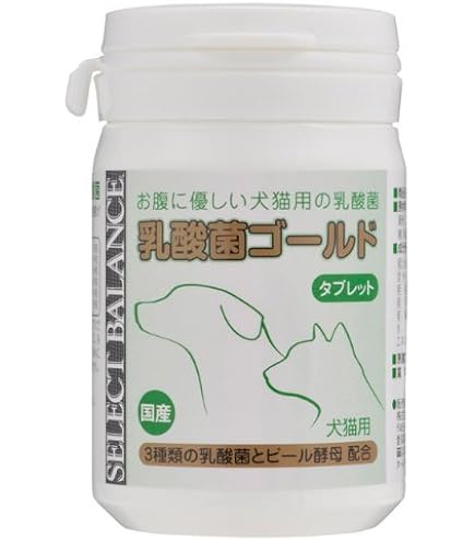 Amazon | セレクトバランス 善玉菌のチカラ 犬猫用 タブレット 45g