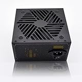 [850W] 80 PLUS Bronze認証 ATX電源 静音ハイドロリックファン 過電圧/過負荷/短絡保護 工業グレードコンポーネント