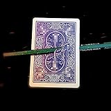 【手品 マジック】Pencil Through Card/ビジュアル・ペンスルーカード カードマジック 近景マジック道具