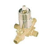 Aqueous 900STAD Rough-in Tub/Shower Pressure Balance with Stops [並行輸入品]