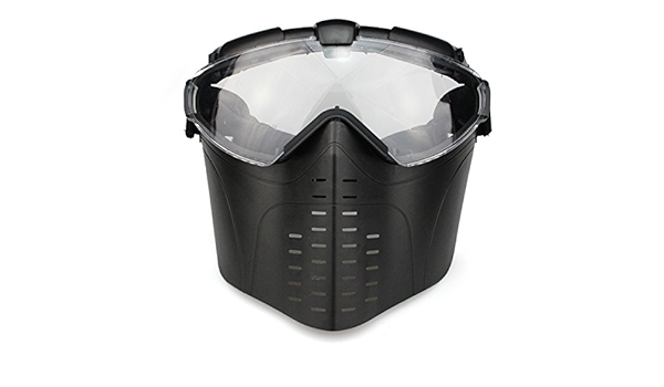 Amazon Wosport 電動ファン付き フルフェイスマスク Bk フェイスマスク 通販