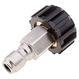 Baoblaze 真鍮　クイック　コネクト　カプラ　メスM22/14 to 3/8 　高圧洗浄機用