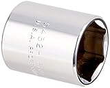 Stanley Proto J5432H 6 Point 1/2" Drive Socket, 1" [並行輸入品]