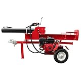 HAIGE 【営業所止め発送】【未組み立て品】 薪割り機 粉砕力35トン エンジン 270cc 9馬力 オートリターン機能 縦横兼用 HG-MWR351M