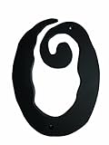Atlas Homewares SCN0L-BL 5.5-Inch Large Scroll House Number-0, Black [並行輸入品]