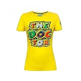 VR46 (正規輸入品) Valentino Rossi(バレンティーノ・ロッシ)THE DOCTOR レディース Tシャツ サイズS VRW-TS262201