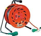 [1255606]日動　電工ドラム　びっくリール　１００Ｖ　アース過負荷漏電しゃ断器付　３０ｍ RNDEK30S