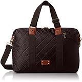 [ラナ] Rana ボストントートバッグ 2WAYキルティング 1608-4168 チャ (ブラウン)