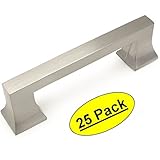 Cosmas 10556snサテンニッケルキャビネットPull – 3 "インチ、3 – 3 / 4 " ( 96 mm )穴中心 – 25パック