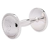 Gund Baby Grow In Grace Silver Plated Rattle [並行輸入品]