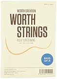 Worth Strings OP-R ウクレレ弦 ベースレギュラー 27 インチ フロロカーボン オレンジ