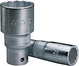 Draper 11931 11Mm 1/2" Square Drive Elora Deep Bi-Hexagon Socket [並行輸入品]