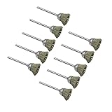 Fenteer ワイヤブラシ（10個） ポリッシュ 研磨ブラシ 回転ツール スチール 高品質