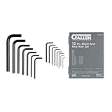 Allen 56028 Short Arm SAE Hex Key Set, 15-Piece [並行輸入品]