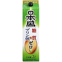 日本盛 糖質ゼロプリン体ゼロ パック [ 日本酒 兵庫県 1800ml ]