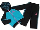 (ジョーダン)Jordan リトルキッズ　ジョーダン　パーカー＆パンツ セットアップ（並行輸入品) (2T(2歳頃), ピーコックグリーン)