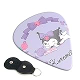 クロミ エレキギター ベース用ピック ウクレレ ギター 弦楽器 アニメ ファッション 音楽愛好家 初心者 トライアングル ピック 6枚セット 0.71mm