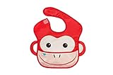 Oopsibaby Waterproof Feeding Bib, Mason the Monkey by Oopsibaby