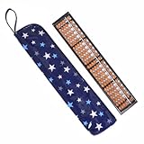 楽しく計算おしゃれそろばんセット(木製・23桁)　ブリリアントスター(ver.1)　日本製　N5708420