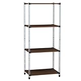 木天板ラック liberte（リベルテ） 4段 幅60cm 【連結可能タイプ】 木製 棚 シェルフ オープンラック