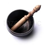 TOZAI シンギングボウル 10cm, スティック付き ／ 装飾柄