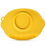 [SHINY STAR]　お食事マット　ランチョンマット　蛍光剤ナシ　受け皿/キャッチポケット付き　シリコン　キッズ　ベビー　赤ちゃん　カラフルで可愛い　丸洗い可能　防水/撥水加工　柔らかい　食べこぼ