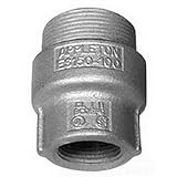 Appleton ES10050 ES Sealing Hub, 25% Fill, Malleable Iron, 1 to 1/2 by Appleton