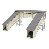 さんけい 1/220 みにちゅあーと・プチ 跨線橋 ペーパークラフト
