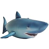 Jet Creations AL-SHARK 84in.L x 31in.H Lifelike Inflatable Shark