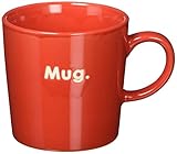 フリート 箸休め【 マグカップ 】 レッド HA-MU-RE RED 赤 マグ マグカップ 保温 マグカップ ペア マグカップ 大きい マグカップ 北欧 食器 おしゃれ 食器 白 白い食器 陶器