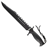 Whetstone Bowie Clip Blade 16" Bowie Knife - Full Tang [並行輸入品]
