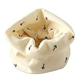 Tonsee 秋冬 キッズ ネックウォーマー 防寒 可愛い カーフ 赤ちゃん用 ファッションマフラー (ベージュ)