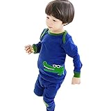 ２点セット（上着＋パンツ）男女兼用　おしゃれ　ワニ　ベビー服　女の子　赤ちゃん服　幼児　子供服　男の子 長袖　７サイズ　キッズ服　ロンパース カバーオール　寝巻き/パジャマ　満月/出産祝い/プレゼント