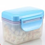 Mamimami Home ポータブル 粉ミルクケース 離乳食保存 密封盒 家庭用 透明色 容量約155g粉ミルク